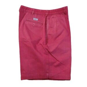 Polo Ralph Lauren Shorts Mens 35 (34W) Salmon Red Preppy Resort Chino Shorts